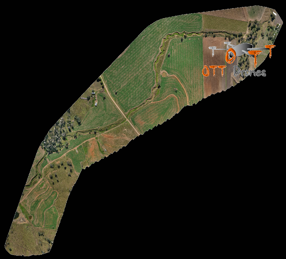 Farmland orthophoto - map