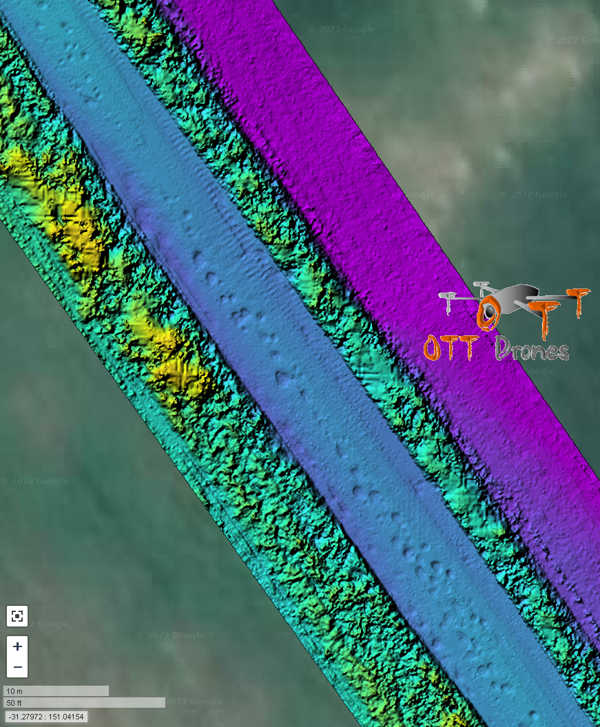 DEM - Potholes & corrugations on Monteray Rd, Loomberah DSM - Potholes on Monteray Rd, Loomberah